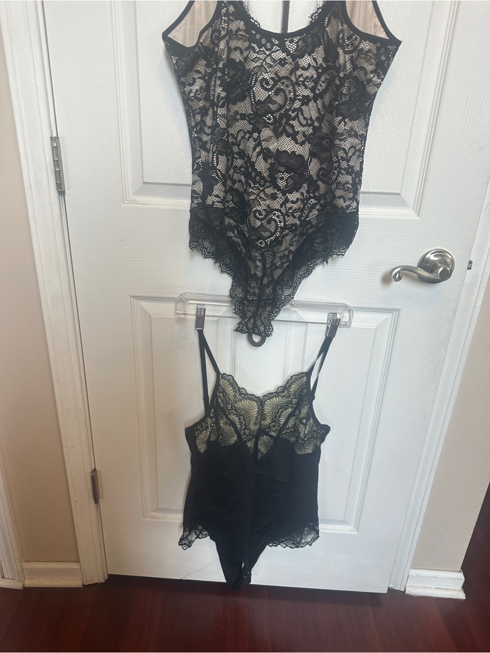 Black Lace Teddy Bodysuit - Women Intimates - Picture 6 of 11